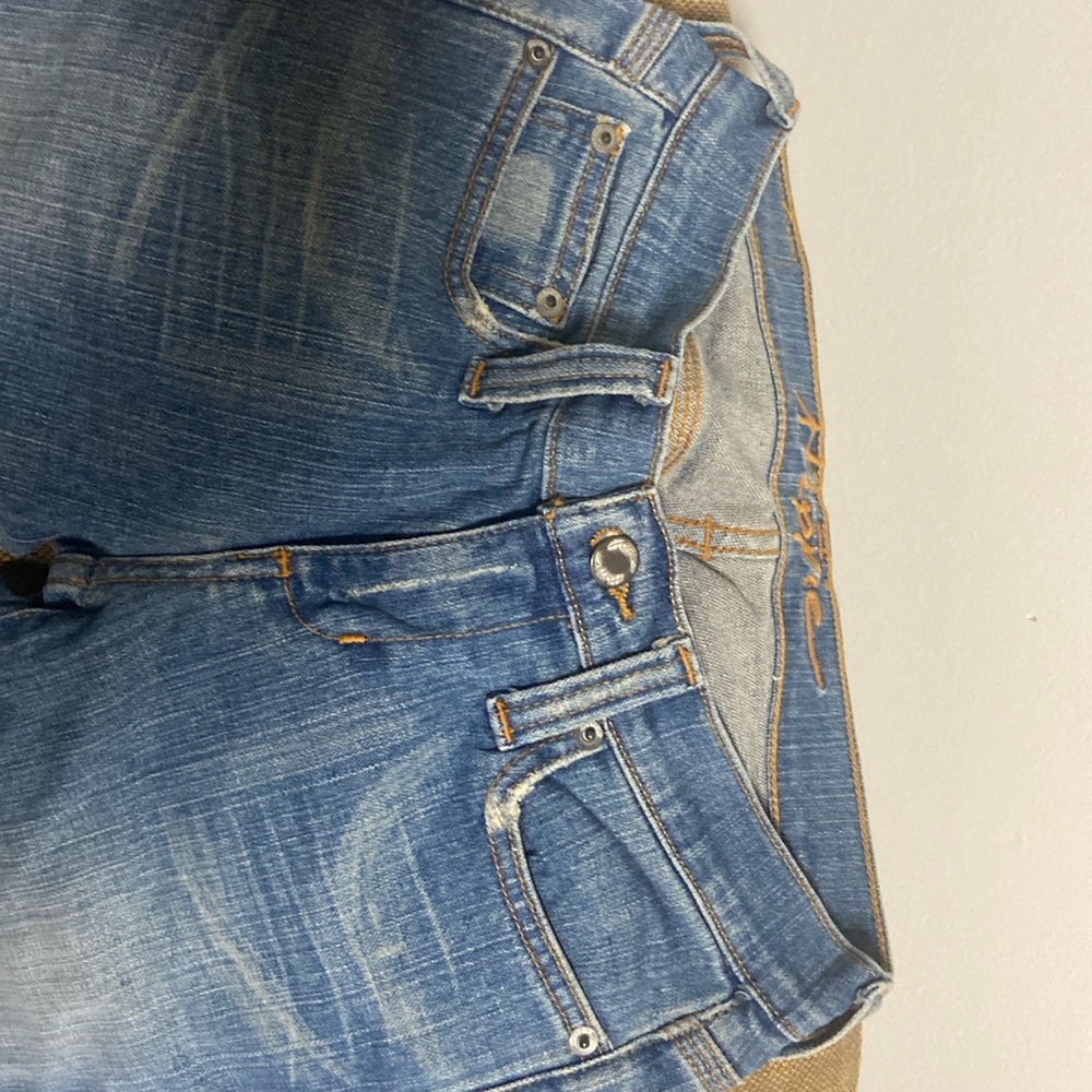 Vintage hippie cropped jeans jr size 3